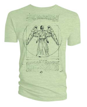 Doctor Who Virtuvian Weeping Angel T-Shirt Large