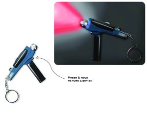 Star Trek Phaser Keychain Torch