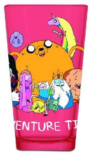 Adventure Time Pint Glass - Group Shot