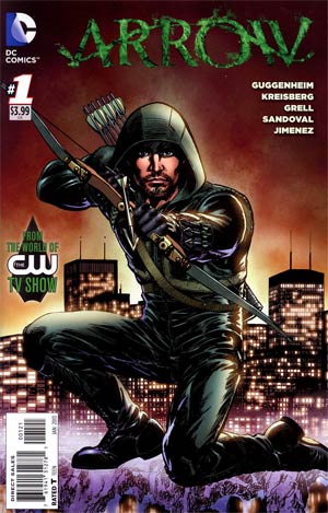 Arrow #1 Incentive Mike Grell Variant Cover