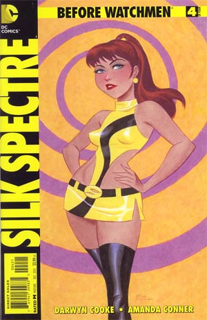 Before Watchmen Silk Spectre #4 Cover D Incentive Bruce Timm Variant Cover