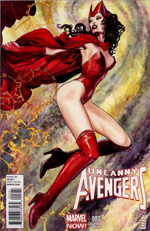 Uncanny Avengers #2 Cover B Incentive Milo Manara Variant Cover