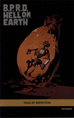 BPRD Hell On Earth Return Of The Master #4 (101) Cover B Incentive Mike Mignola Year Of Monsters Variant Cover