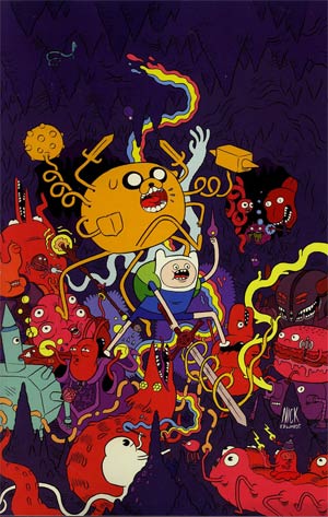 Adventure Time #10 Cover C Incentive Nick Edwards Virgin Variant Cover