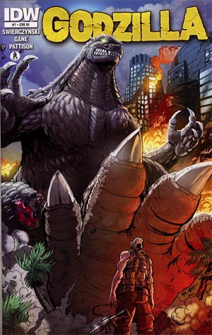 Godzilla Vol 2 #7 Cover B Incentive Matt Frank Variant Cover