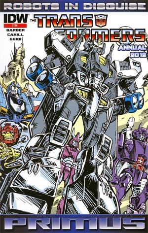 Transformers Robots In Disguise Annual 2012 2nd Ptg