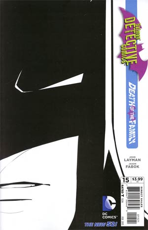 Detective Comics Vol 2 #15 Incentive Jason Fabok Sketch Cover (Death Of The Family Tie-In)