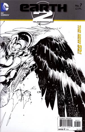 Earth 2 #7 Incentive Ivan Reis Sketch Cover