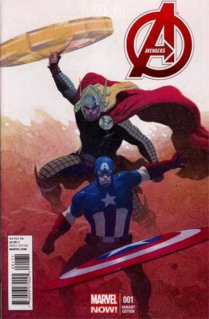 Avengers Vol 5 #1 Cover F Incentive Essad Ribic Variant Cover