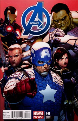 Avengers Vol 5 #1 Cover G Incentive Steve McNiven Variant Cover