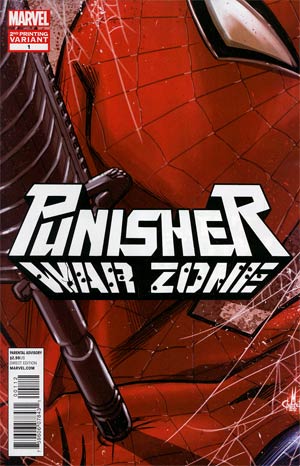 Punisher War Zone Vol 3 #1 Cover B 2nd Ptg Marco Checchetto Variant Cover