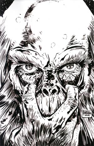 Planet Of The Apes Cataclysm #4 Cover C Incentive Gabriel Hardman Virgin Sketch Cover