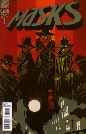 Masks #1 Regular Francesco Francavilla Cover