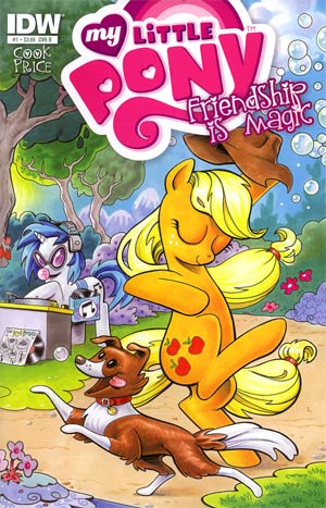 My Little Pony Friendship Is Magic #1 Cover B Applejack