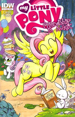 My Little Pony Friendship Is Magic #1 Cover E Fluttershy