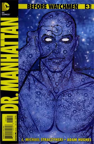 Before Watchmen Dr Manhattan #3 Cover B Incentive Neal Adams Variant Cover