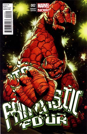 Fantastic Four Vol 4 #2 Cover B Incentive Adam Kubert Variant Cover