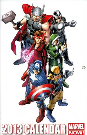 Marvel Now 2013 Calendar