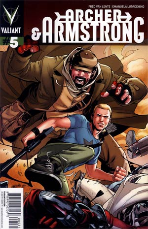 Archer & Armstrong Vol 2 #5 Cover C Incentive Interlocking Archer & Armstrong Variant Cover