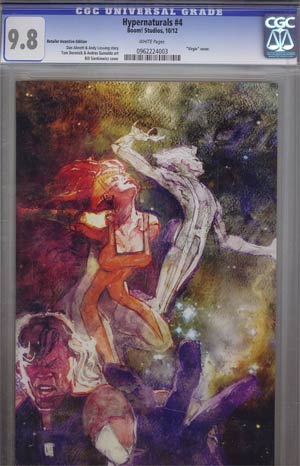 Hypernaturals #4 Incentive Bill Sienkiewicz Virgin Variant Cover CGC 9.8