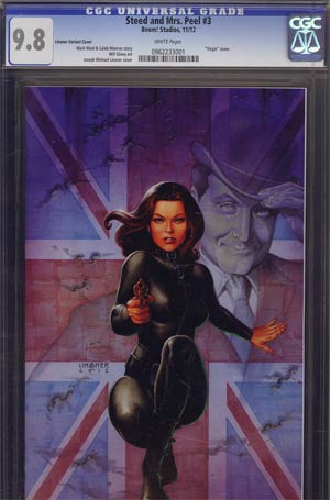 Steed And Mrs Peel Vol 2 #3 Incentive Joseph Michael Linsner Virgin Variant Cover CGC 9.8
