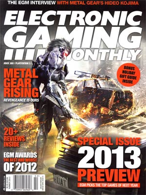 Electronic Gaming Monthly #258 Jan / Feb 2013