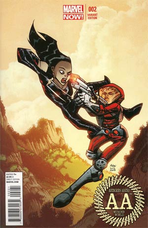 Avengers Arena #2 Cover B Incentive Michael Avon Oeming Variant Cover