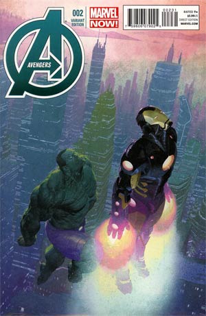 Avengers Vol 5 #2 Cover B Incentive Esad Ribic Variant Cover