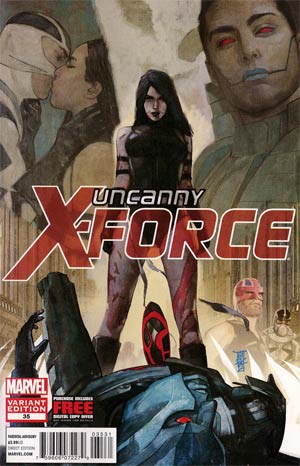 Uncanny X-Force #35 Cover B Variant Alex Maleev Final Issue Cover