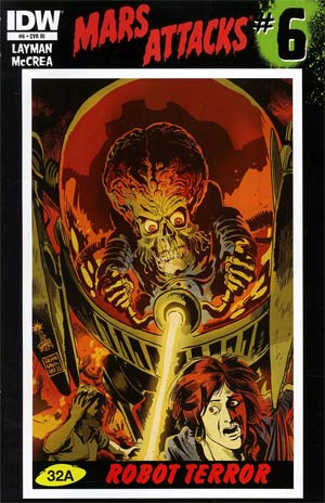 Mars Attacks Vol 3 #6 Cover B Incentive Francesco Francavilla Variant Cover