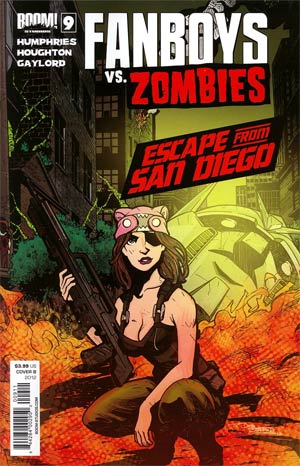 Fanboys vs Zombies #9 Regular Cover B Dominike Domo Stanton