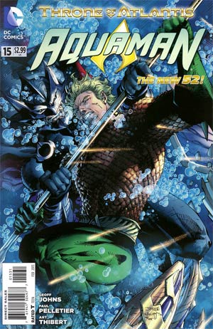Aquaman Vol 5 #15 Incentive Jim Lee Throne Of Atlantis Variant Cover (Throne Of Atlantis Part 2)