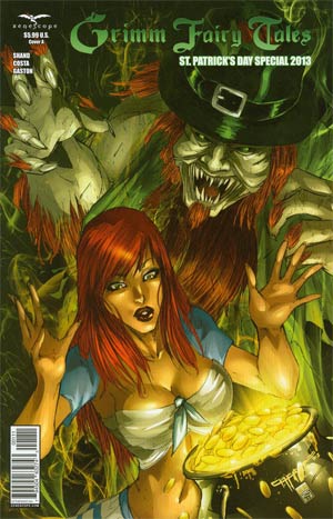 Grimm Fairy Tales St Patricks Day Special Cover A Giuseppe Cafaro
