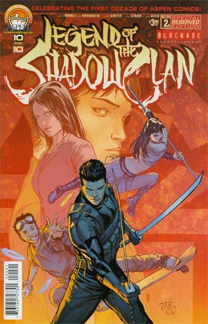 Legend Of The Shadow Clan #2 Regular Aspen Reserved Billy Tan Cover