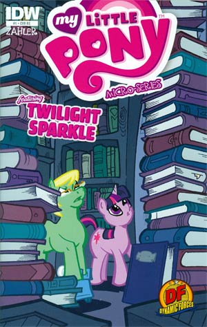 My Little Pony Micro-Series #1 Twilight Sparkle DF Exclusive Variant Cover