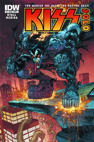 KISS Solo #1 Cover A The Demon Regular Angel Medina Cover