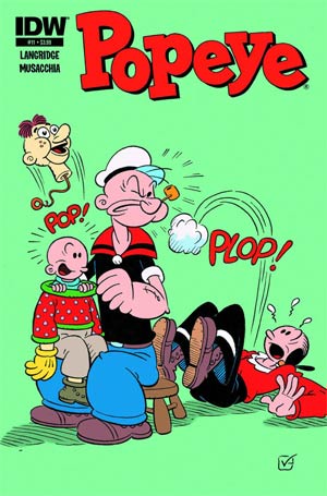 Popeye Vol 3 #11 Regular Vince Musacchia Cover
