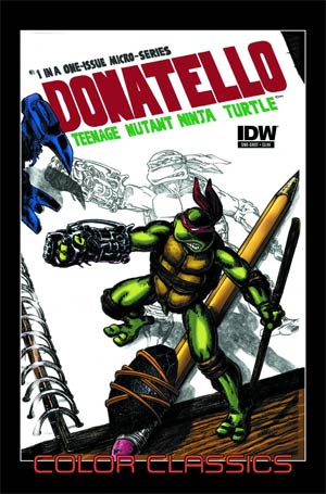 Teenage Mutant Ninja Turtles Color Classics Micro-Series Donatello One Shot