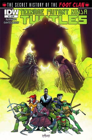 Teenage Mutant Ninja Turtles Secret History Of The Foot Clan #4 Cover A Regular Mateus Santolouco Cover
