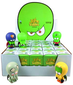 Mythos Buddies Series 2 Mini Figure Blind Mystery Box 20-Piece Display