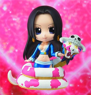 One Piece Chibi-Arts - Boa Hancock With Salome Figure