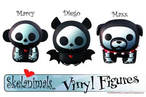 Skelanimals Vinyl Figure - Diego The Bat