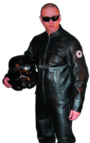 Star Wars Stealth Black Empire Racing Jacket Large