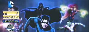 DC HeroClix Teen Titans 9-Count Booster Brick (Contains 8 Regular Boosters and 1 Super Booster)