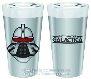 Battlestar Galactica 16-Ounce Glass 2-Pack