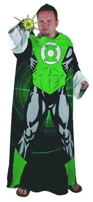 DC Heroes Fleece Cozy With Sleeve - Green Lantern