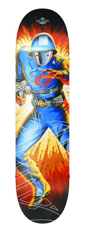 Loyal Subjects x GI Joe Skateboard Deck - Cobra Commander