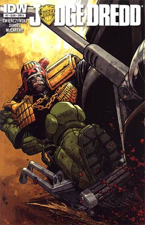 Judge Dredd Vol 4 #2 1st Ptg Regular Cover A Zach Howard