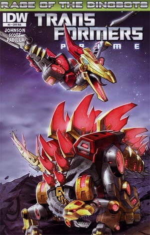 Transformers Prime Rage Of The Dinobots #2 Cover B Incentive Nick Roche Interconnected Variant Cover