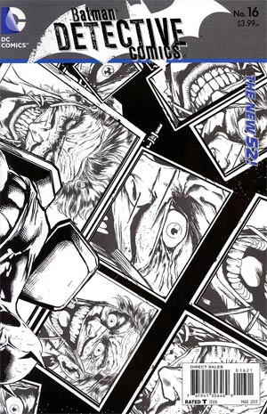 Detective Comics Vol 2 #16 Cover B Incentive Jason Fabok Sketch Cover (Death Of The Family Tie-In)